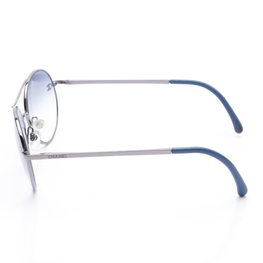 Image 3 of 4190-T-0 Sunglasses Silver in color Metallic | Vite EnVogue