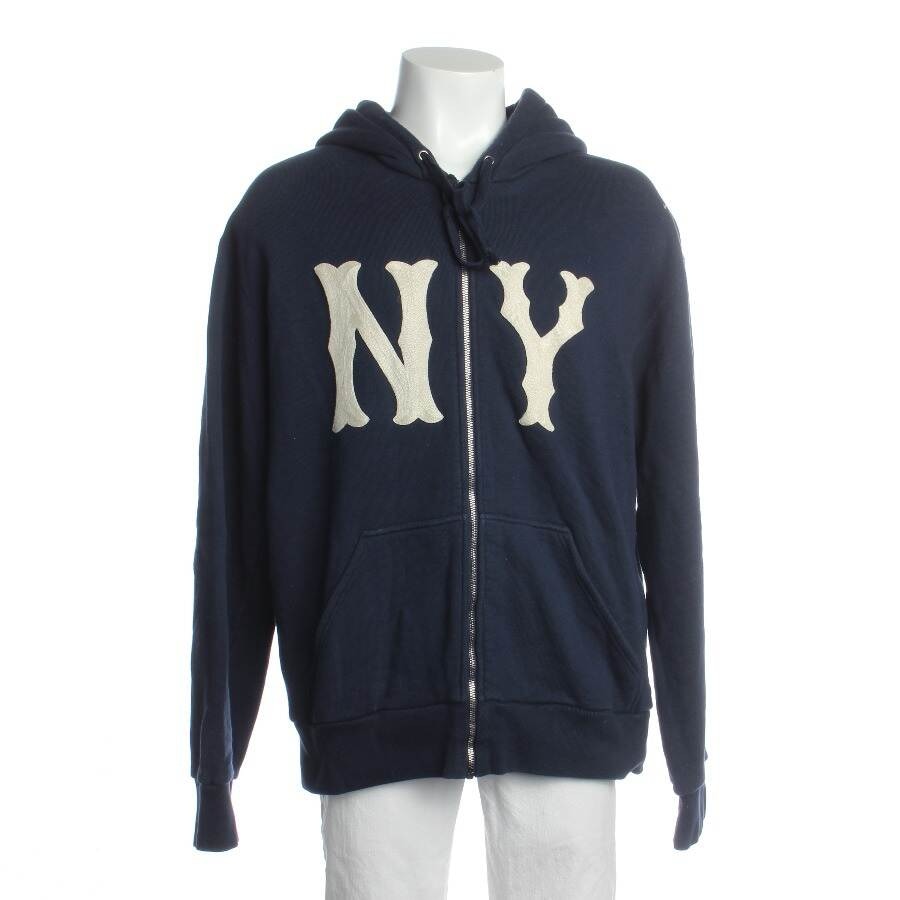 Image 1 of Sweat Jacket L Navy in color Blue | Vite EnVogue