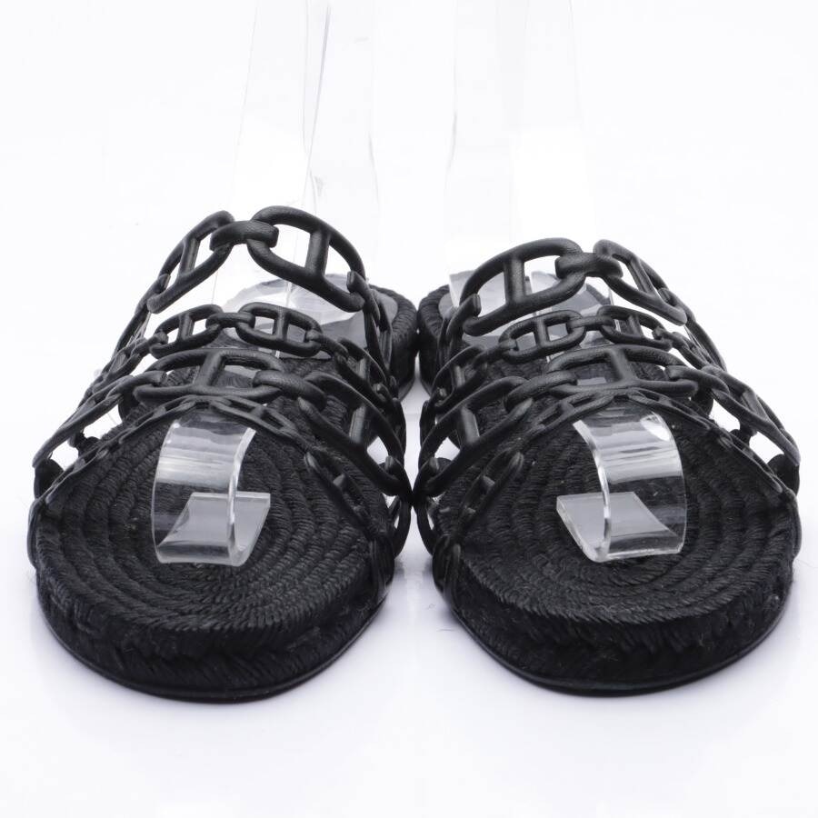 Image 2 of Sandals EUR38 Black in color Black | Vite EnVogue