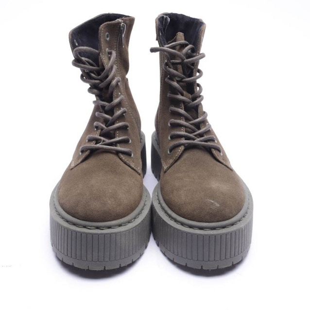 Ankle Boots EUR38 Dark Green | Vite EnVogue
