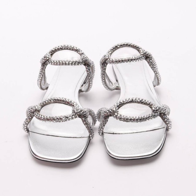 Sandals EUR 40 Silver | Vite EnVogue