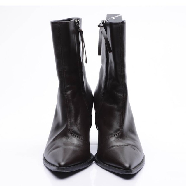 Ankle Boots EUR 37 Dark Brown | Vite EnVogue
