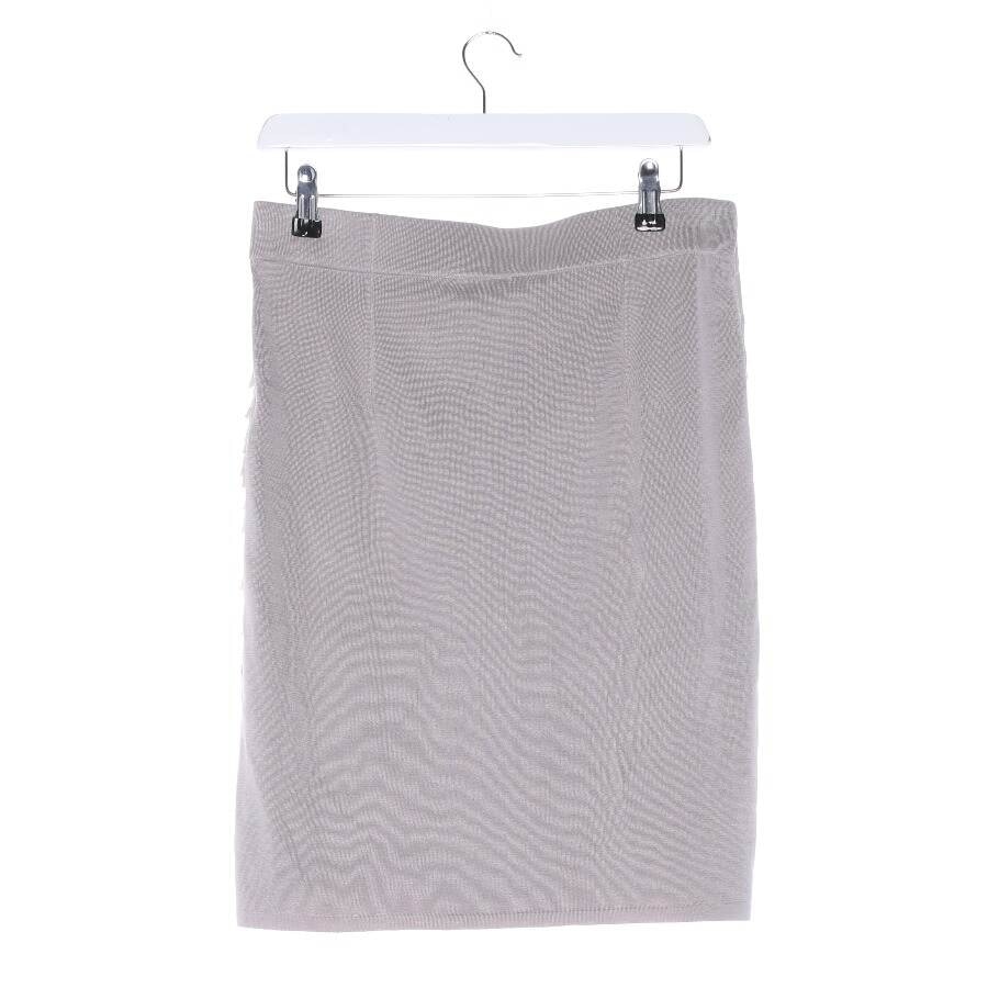 Image 2 of Silk Skirt 38 Beige in color White | Vite EnVogue