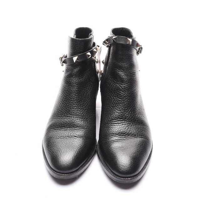 Rockstud Ankle Boots EUR 37 Black | Vite EnVogue