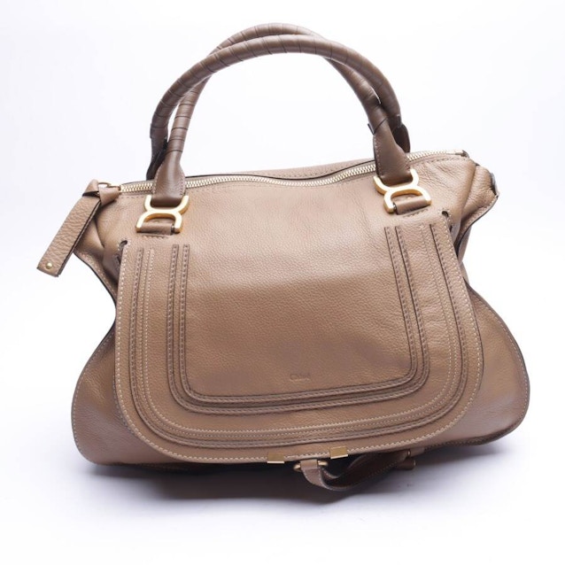 Image 1 of Marcie Tote Bag Large Handbag Light Brown | Vite EnVogue