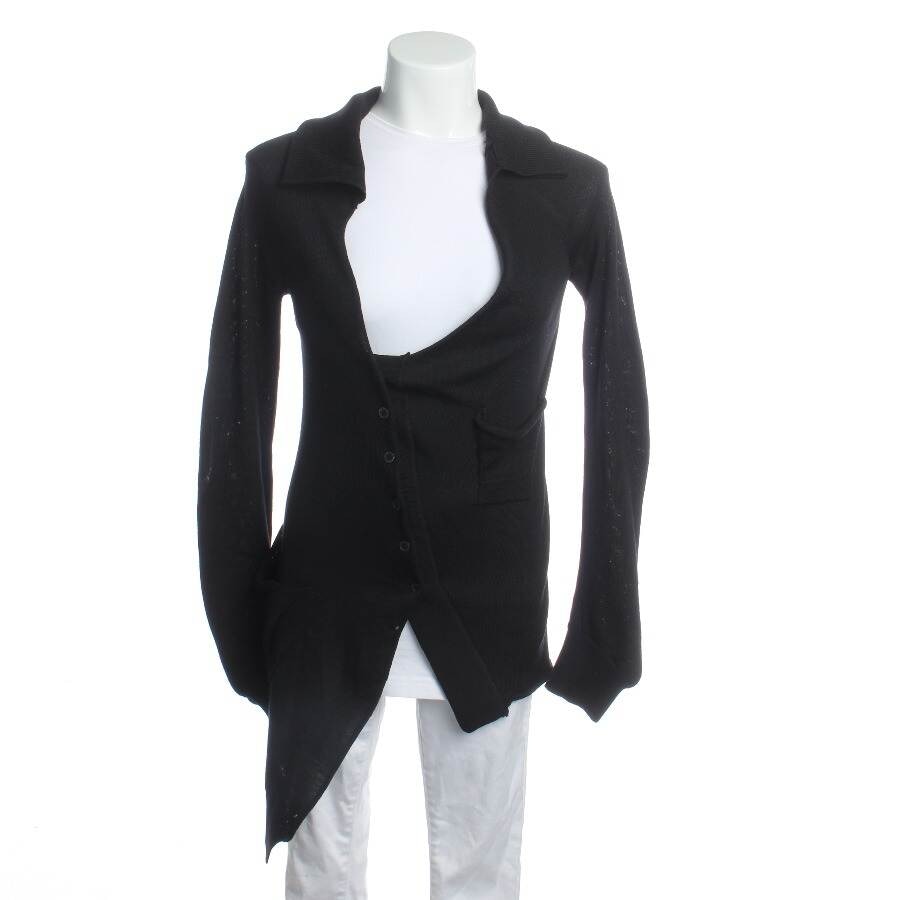 Image 1 of Wool Cardigan 36 Black in color Black | Vite EnVogue