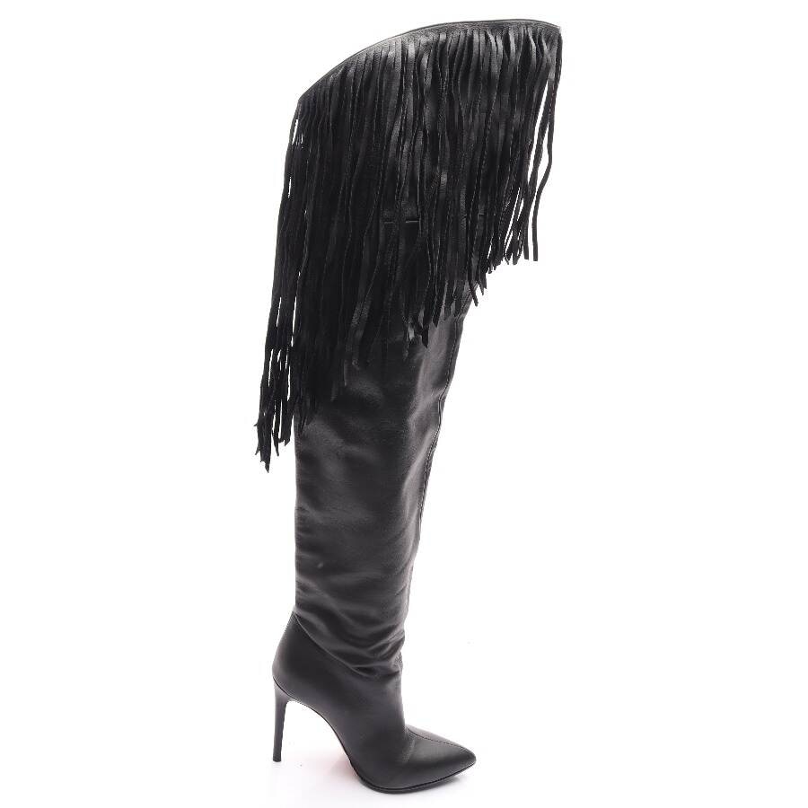 Image 1 of Overknee Boots EUR 37.5 Black in color Black | Vite EnVogue