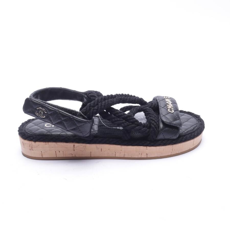 Image 1 of Platform Sandals EUR38 Black in color Black | Vite EnVogue