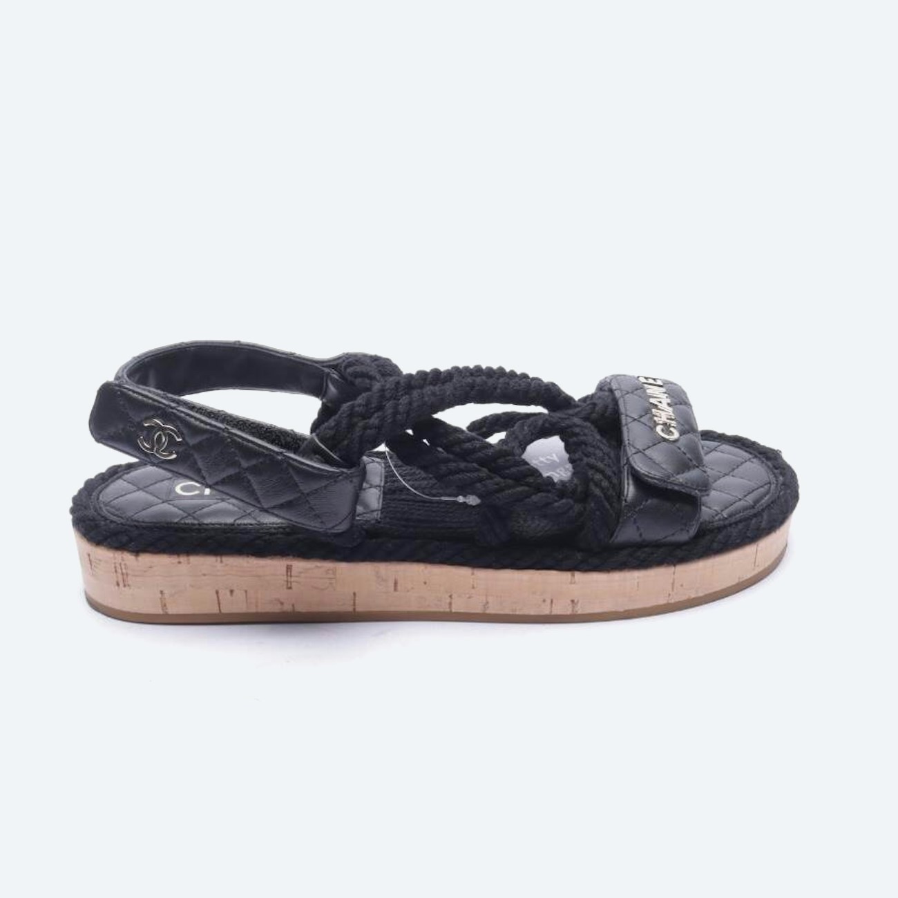 Image 1 of Platform Sandals EUR38 Black in color Black | Vite EnVogue