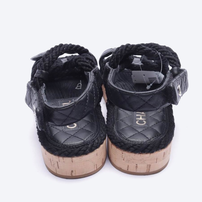 Image 3 of Platform Sandals EUR38 Black in color Black | Vite EnVogue