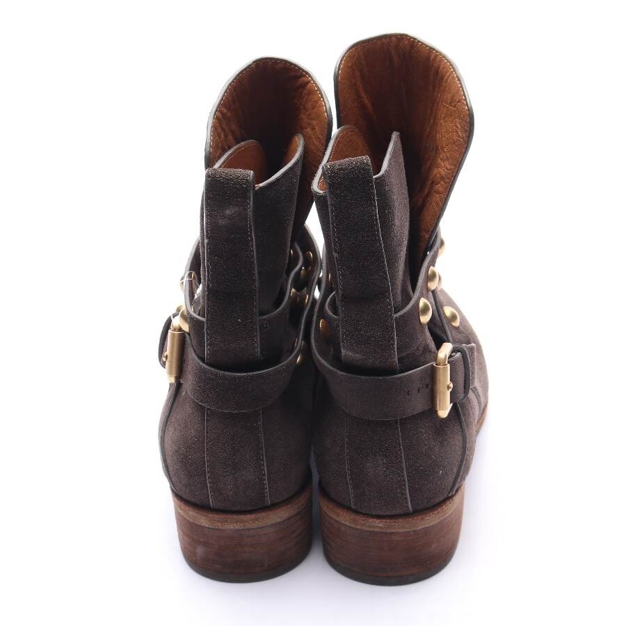Image 3 of Ankle Boots EUR 40.5 Brown in color Brown | Vite EnVogue