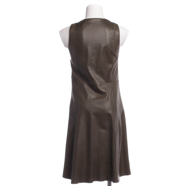 Leather Dress 36 Dark Green | Vite EnVogue