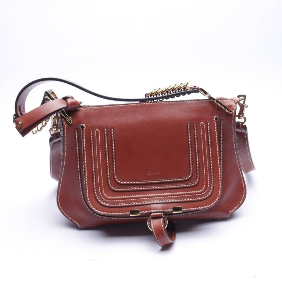 Image 1 of Marcie Crossbody Shoulder Bag Brown in color Brown | Vite EnVogue