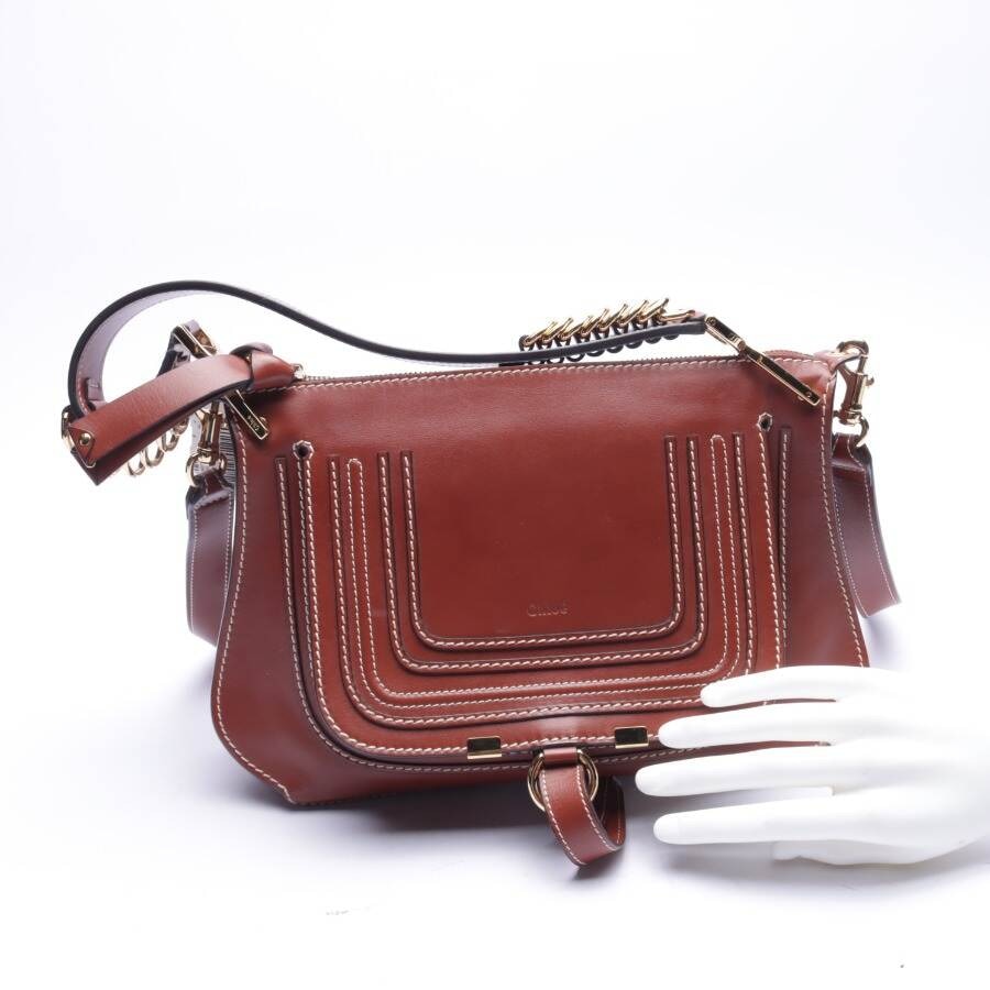 Image 4 of Marcie Crossbody Shoulder Bag Brown in color Brown | Vite EnVogue