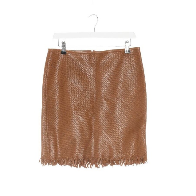 Image 1 of Leather Skirt 38 Brown | Vite EnVogue