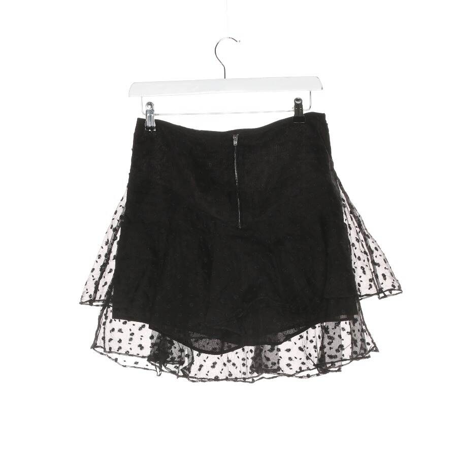 Image 2 of Silk Skirt 36 Black in color Black | Vite EnVogue