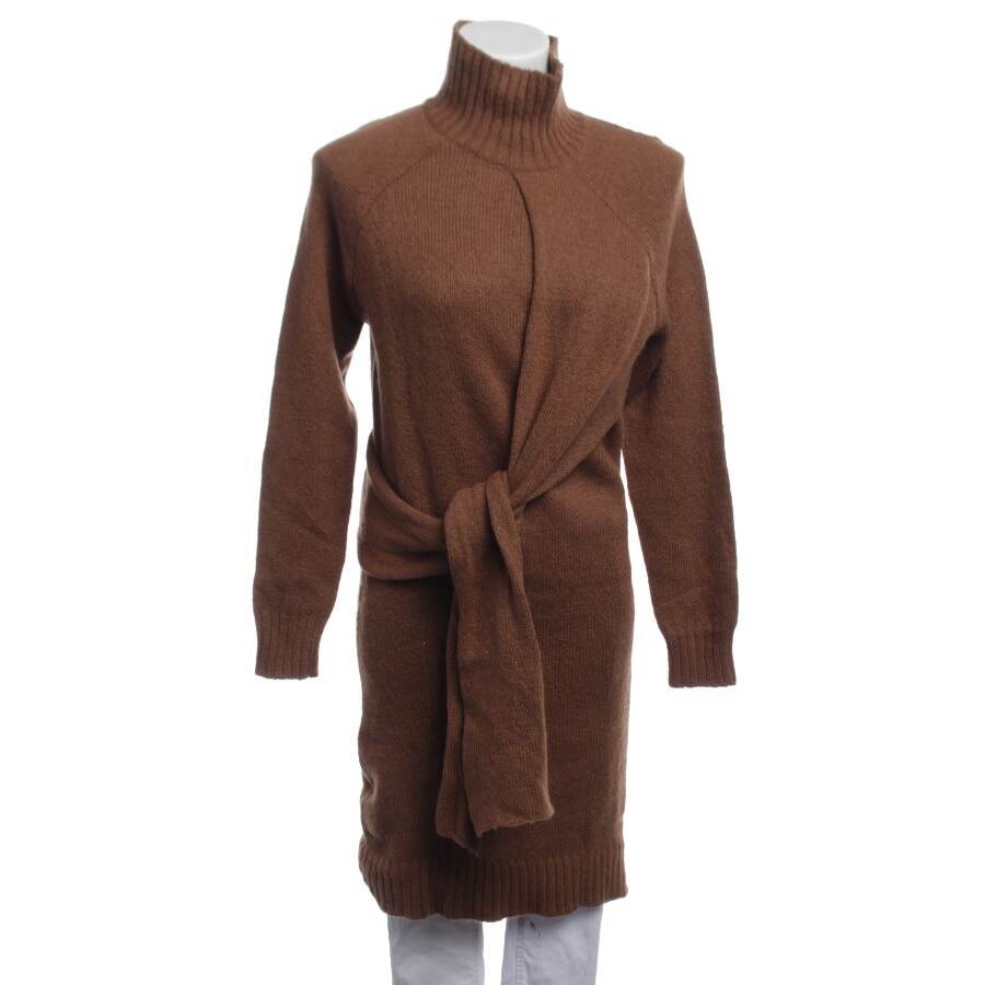 Image 1 of Dress 34 Brown in color Brown | Vite EnVogue