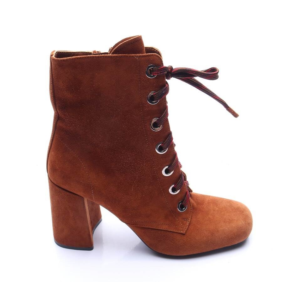 Image 1 of Ankle Boots EUR 37 Brown in color Brown | Vite EnVogue