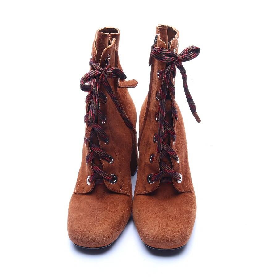 Image 2 of Ankle Boots EUR 37 Brown in color Brown | Vite EnVogue