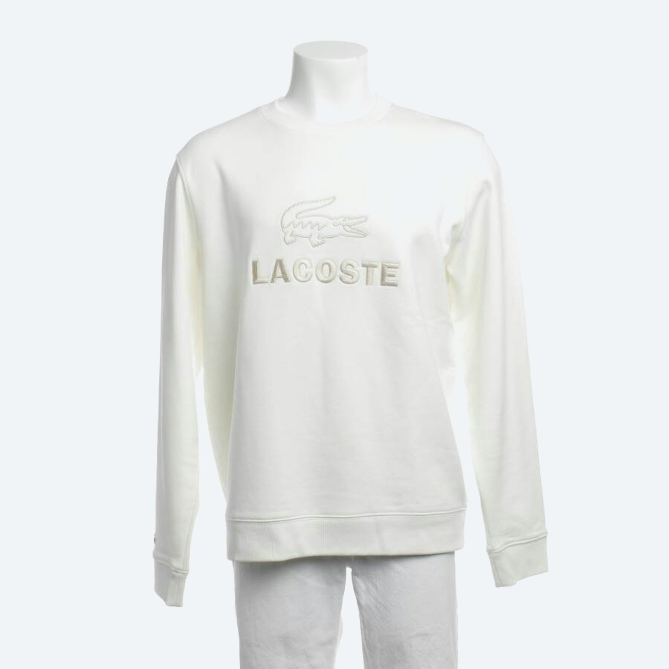 Image 1 of Sweatshirt L Cream in color White | Vite EnVogue