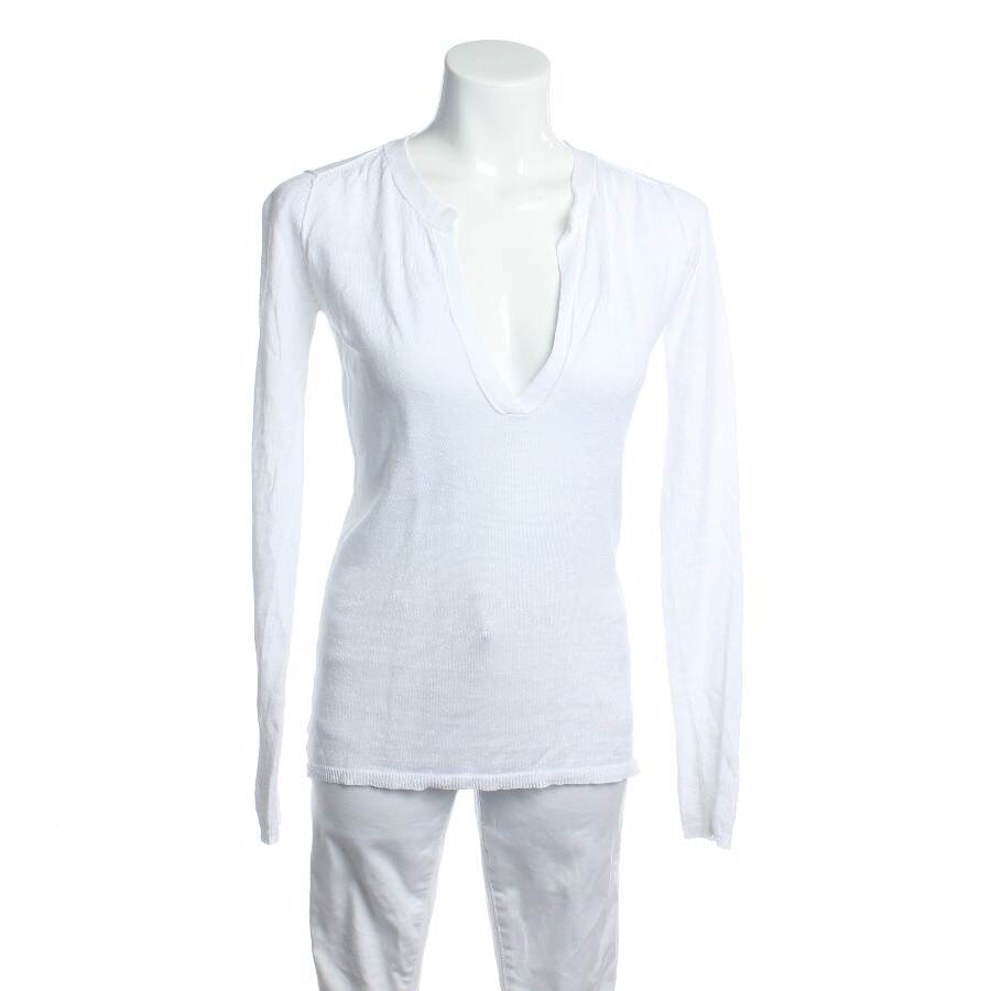 Image 1 of Linen Jumper S White in color White | Vite EnVogue