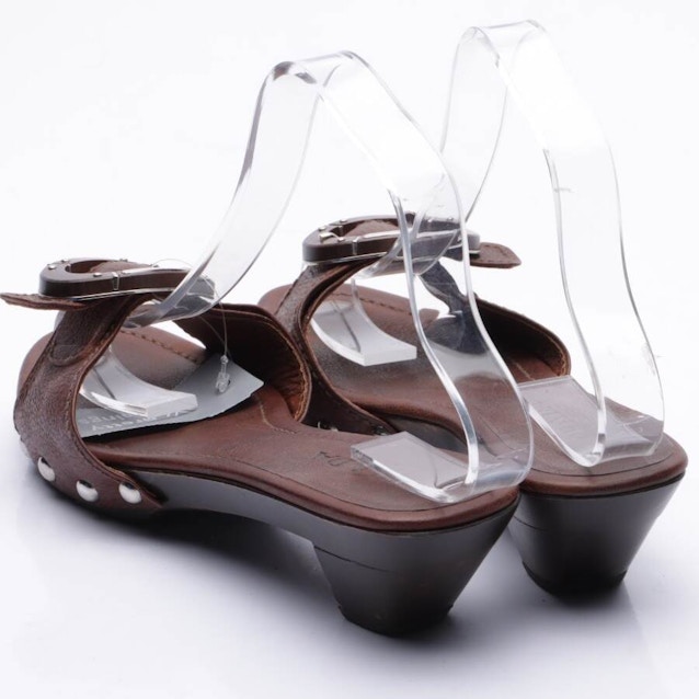 Heeled Sandals EUR 37.5 Brown | Vite EnVogue