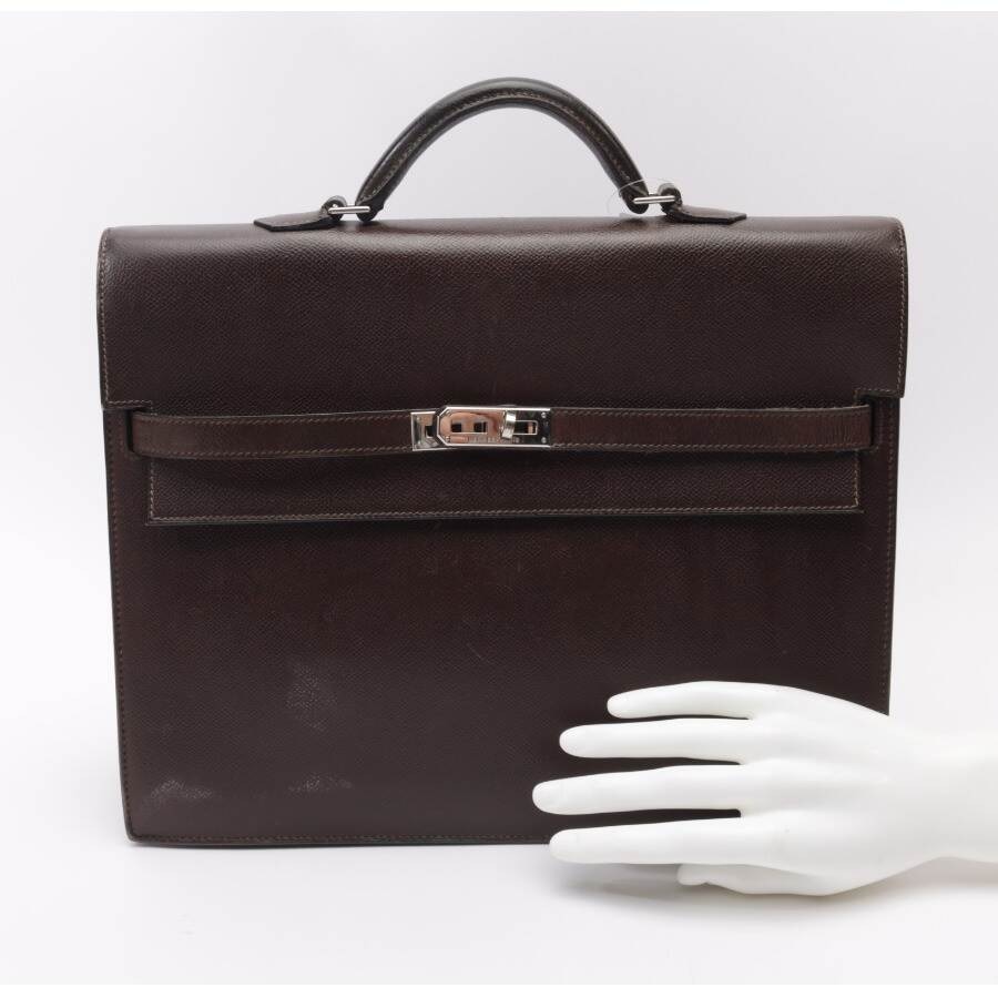 Image 4 of Kelly Depeche Briefcase Brown in color Brown | Vite EnVogue