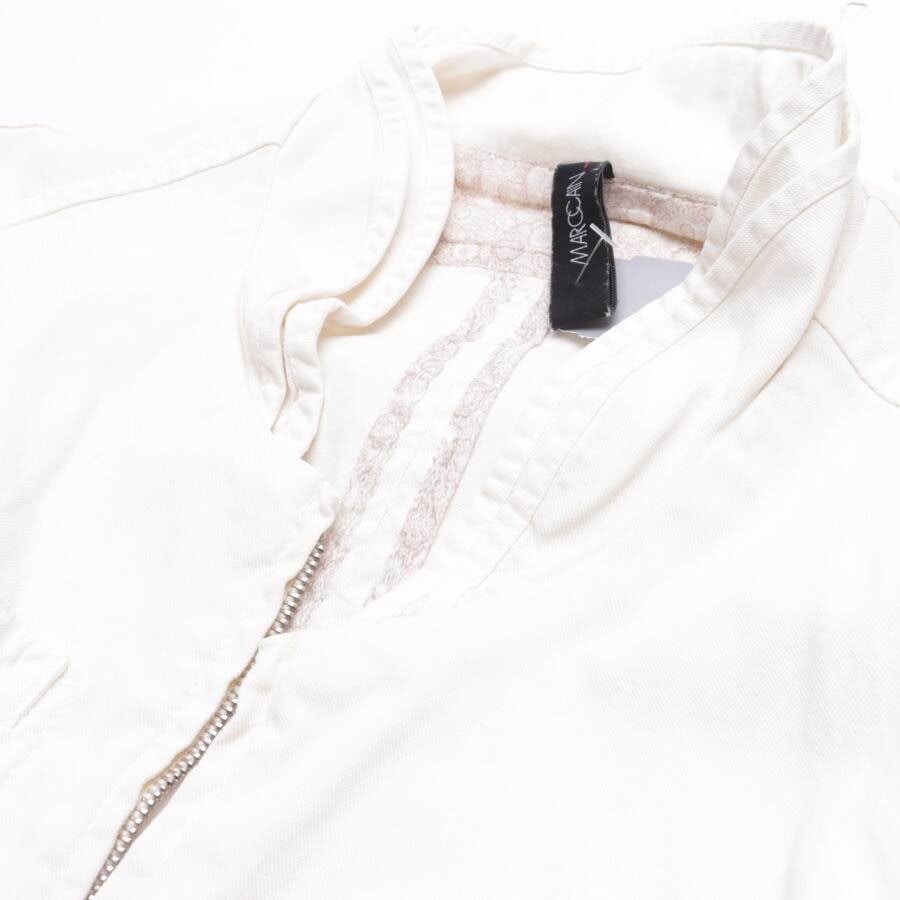 Image 3 of Summer Jacket 40 Beige in color White | Vite EnVogue