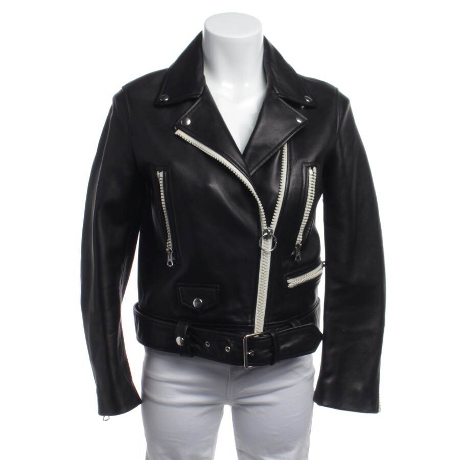 Image 1 of LeatherJacket 36 Black in color Black | Vite EnVogue