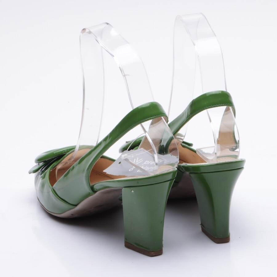 Image 2 of Slingbacks EUR 37.5 Green in color Green | Vite EnVogue