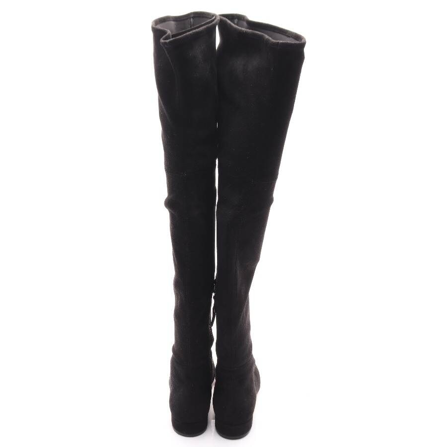 Image 3 of Overknee Boots EUR 37.5 Black in color Black | Vite EnVogue