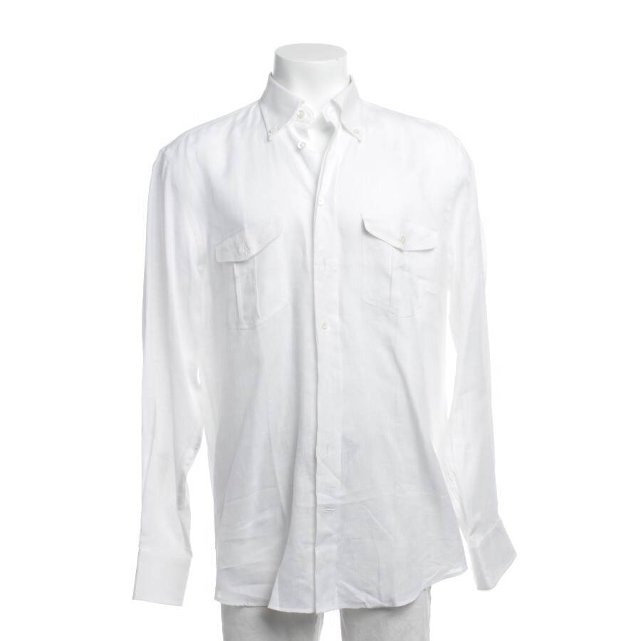 Image 1 of Casual Shirt 41 White in color White | Vite EnVogue