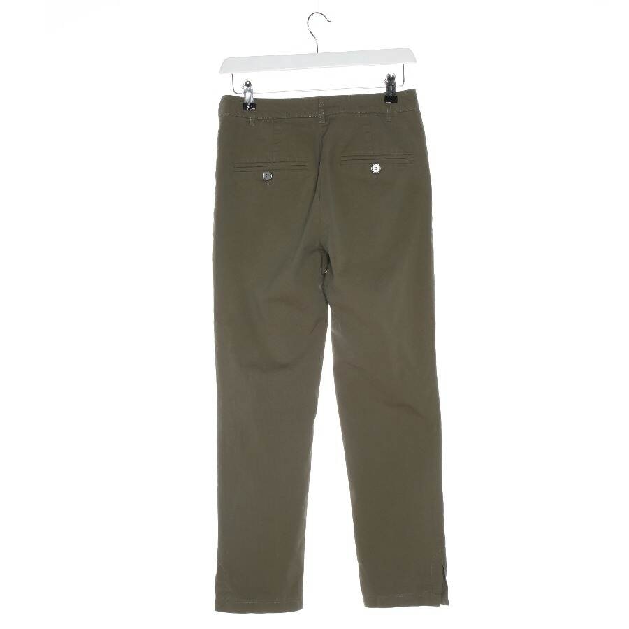 Image 2 of Trousers 34 Olive Green in color Green | Vite EnVogue