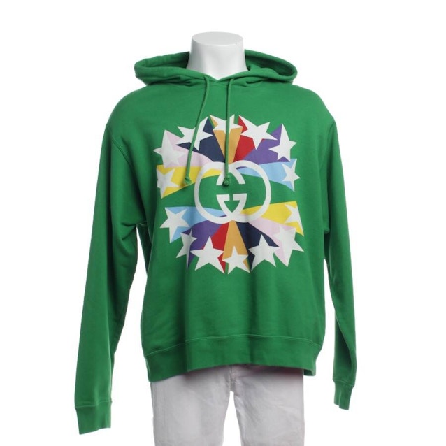 Image 1 of Hooded Sweatshirt M Green | Vite EnVogue