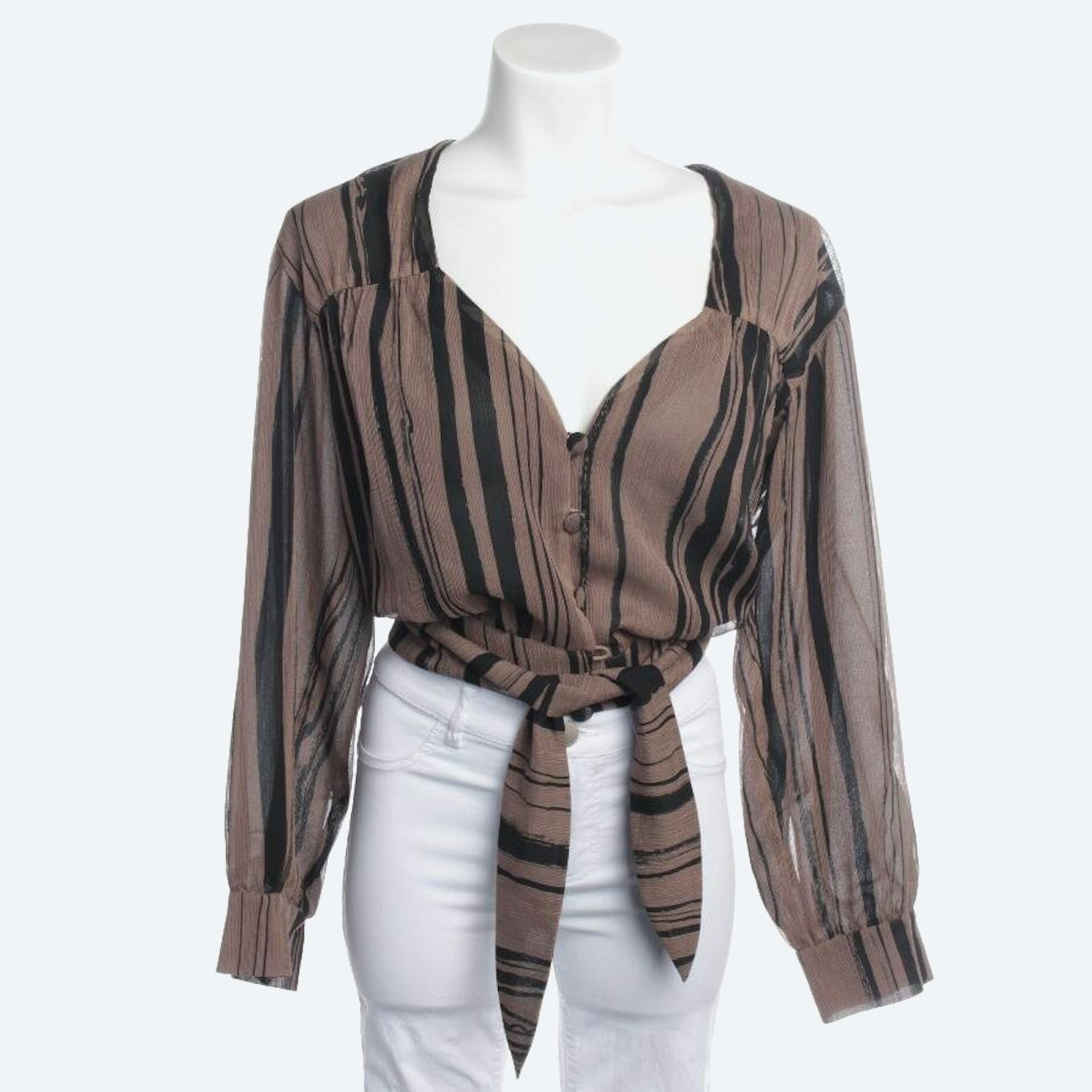 Image 1 of Shirt XS Brown in color Brown | Vite EnVogue