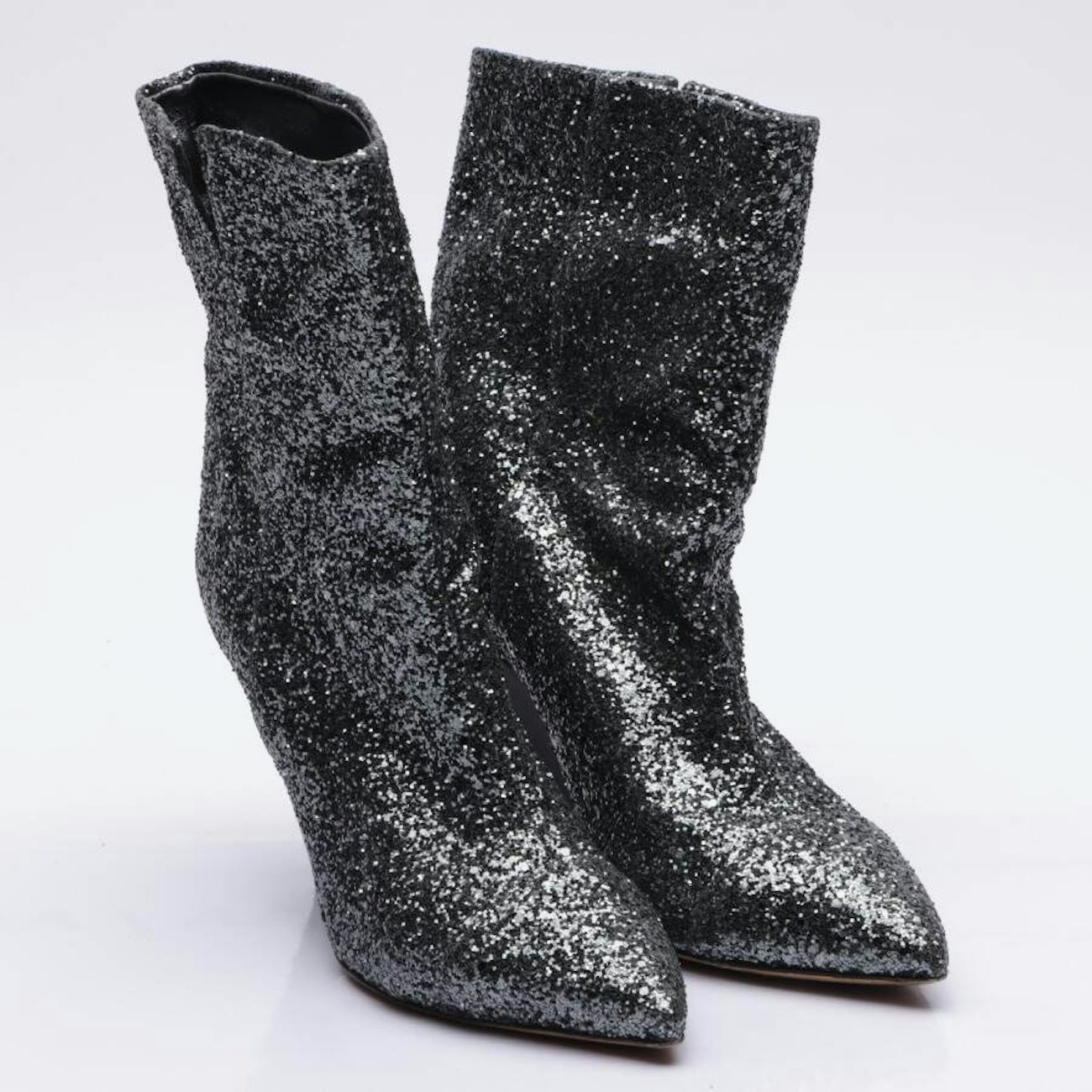 Image 1 of Darizo Ankle Boots EUR38 Silver in color Metallic | Vite EnVogue