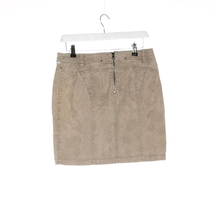 Image 2 of Skirt 36 Brown in color Brown | Vite EnVogue