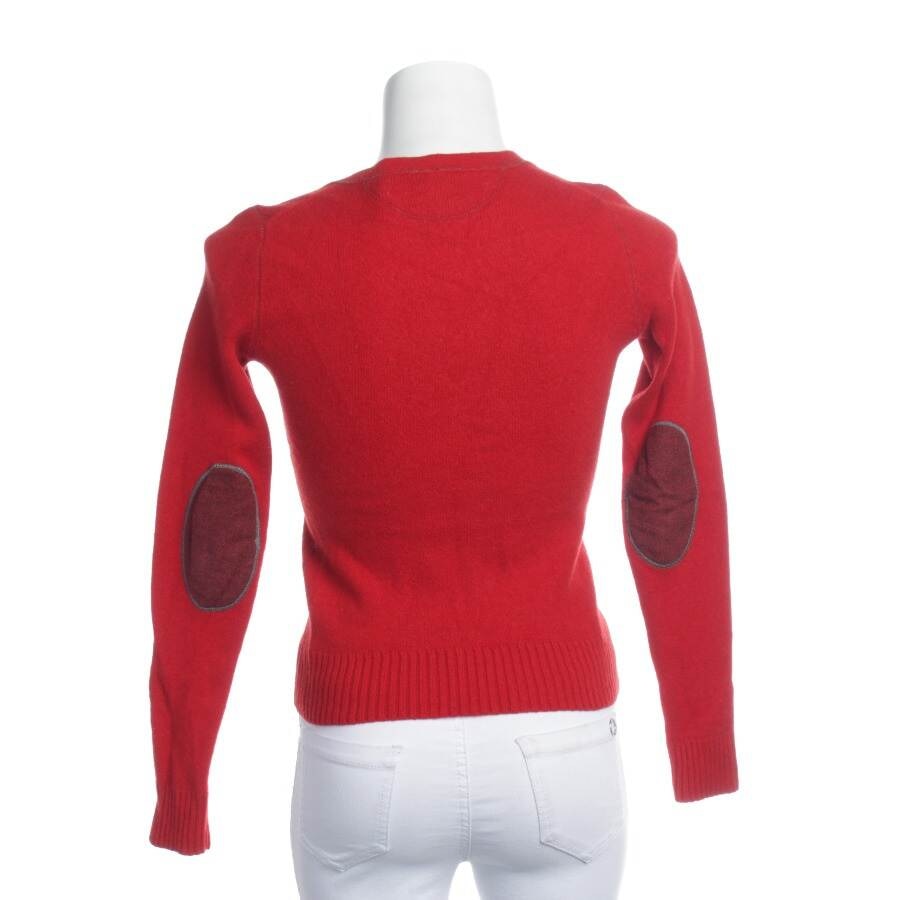 Image 2 of Wool Cardigan S Red in color Red | Vite EnVogue