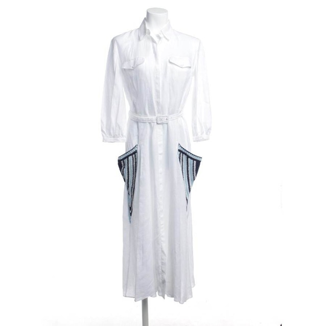 Image 1 of Linen Dress 42 White | Vite EnVogue