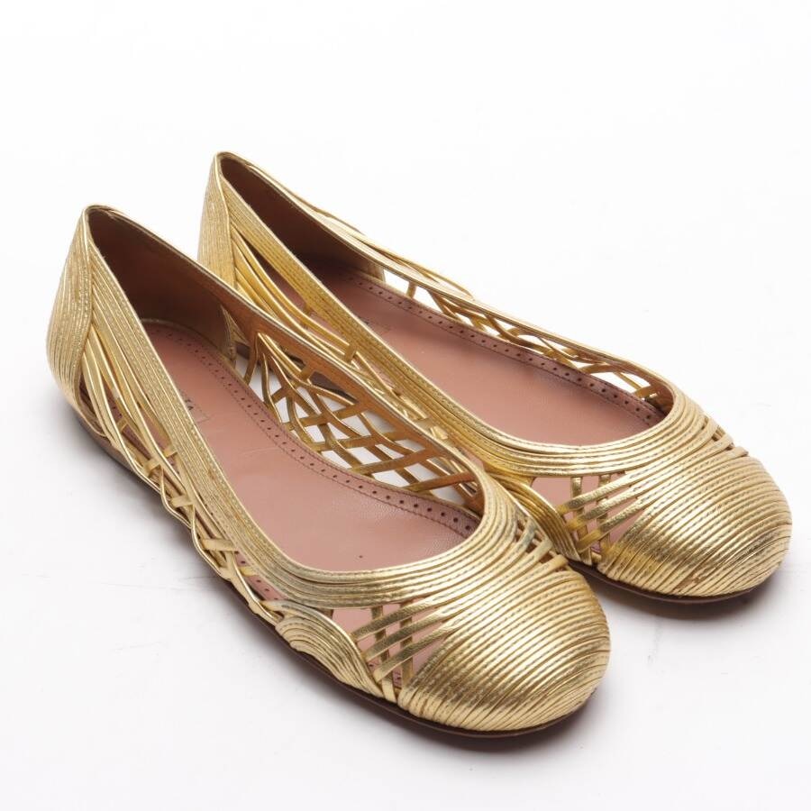 Image 1 of Ballet Flats EUR 37 Gold in color Metallic | Vite EnVogue