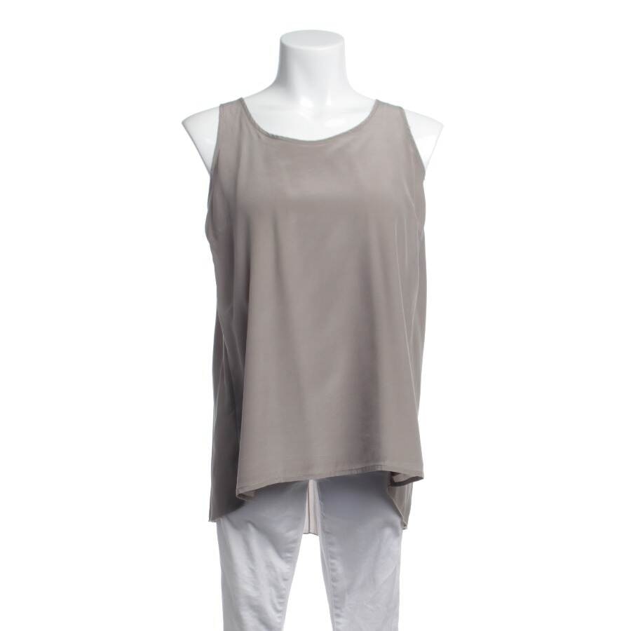 Image 1 of Silk Top 34 Gray in color Gray | Vite EnVogue