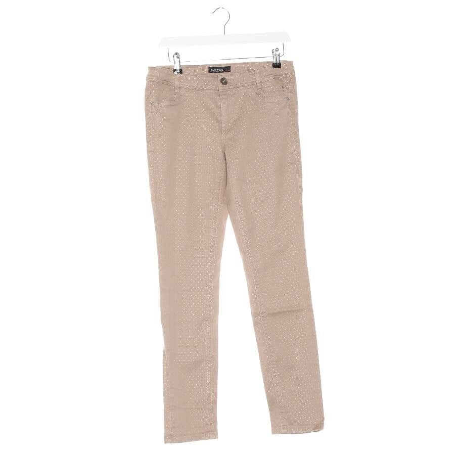 Image 1 of Trousers 38 Beige in color White | Vite EnVogue