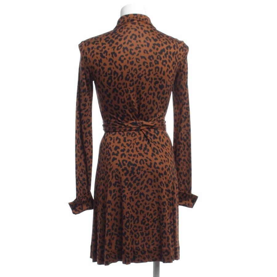 Image 2 of Silk Dress 30 Brown in color Brown | Vite EnVogue