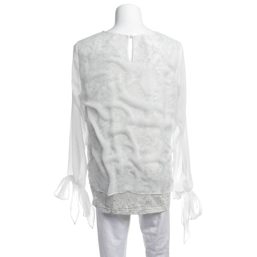 Image 2 of Shirt Blouse 40 White in color White | Vite EnVogue