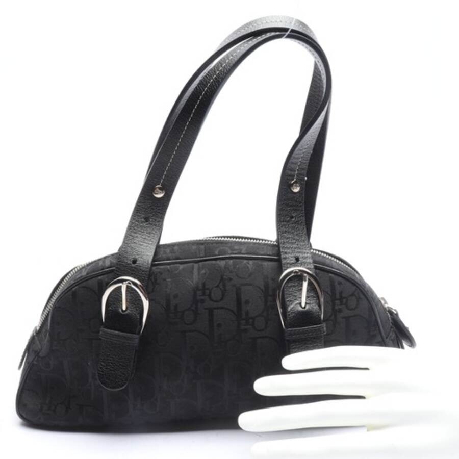 Image 2 of Vintage Handbag Black in color Black | Vite EnVogue