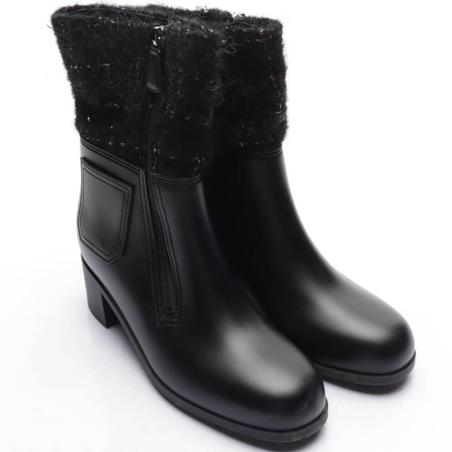 Image 1 of Ankle Boots EUR 39 Black in color Black | Vite EnVogue