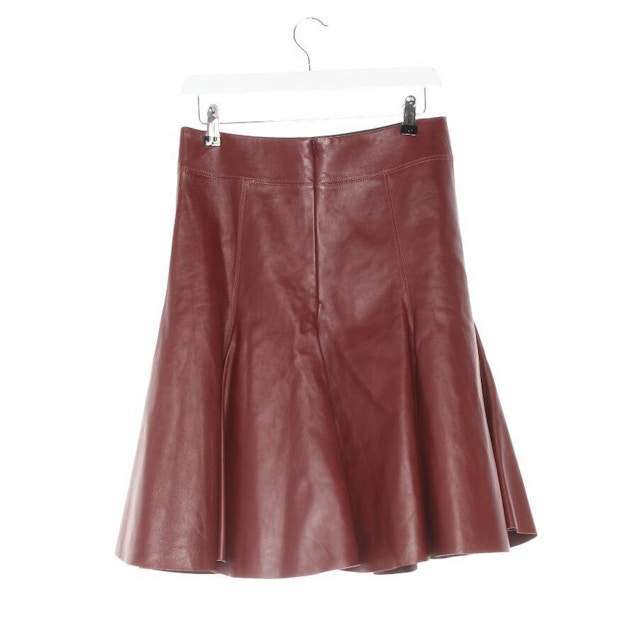 Leather Skirt 36 Bordeaux | Vite EnVogue