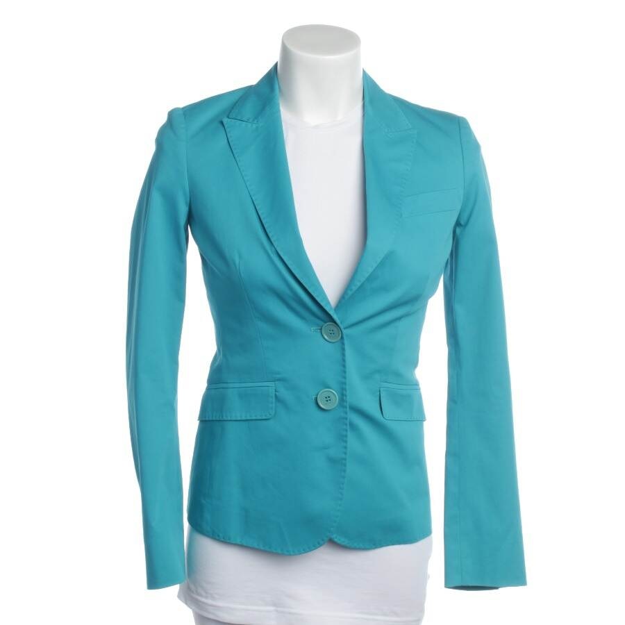 Image 1 of Blazer 34 Turquoise in color Blue | Vite EnVogue