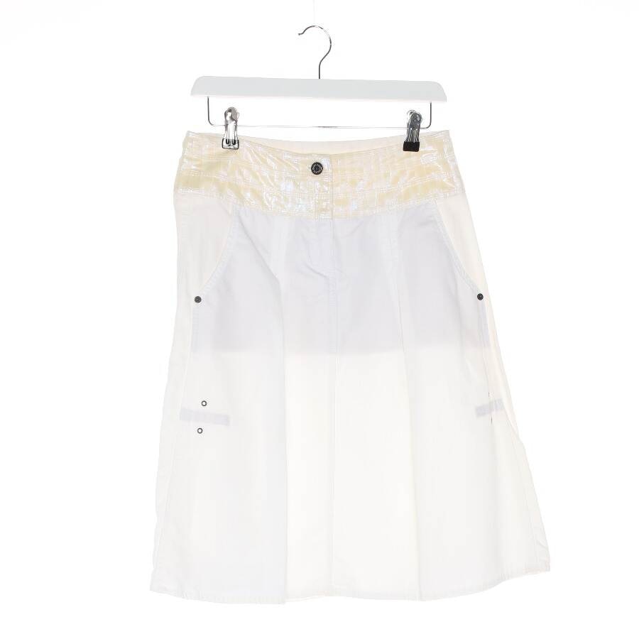 Image 1 of Skirt 38 Beige in color White | Vite EnVogue