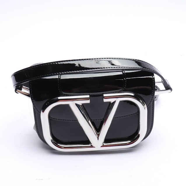 Image 1 of V-logo Crossbody Bag Black | Vite EnVogue